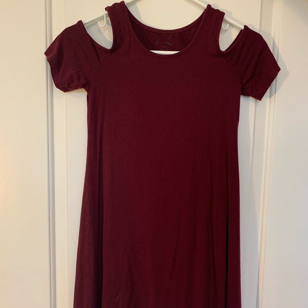 Maroon Dress